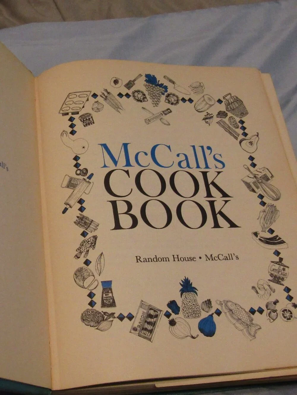 Stated First Printing 1963 McCALL'S COOKBOOK Complete Step by Step Cooking w/Pic